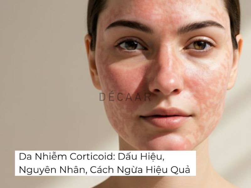 da bị nhiễm corticoid